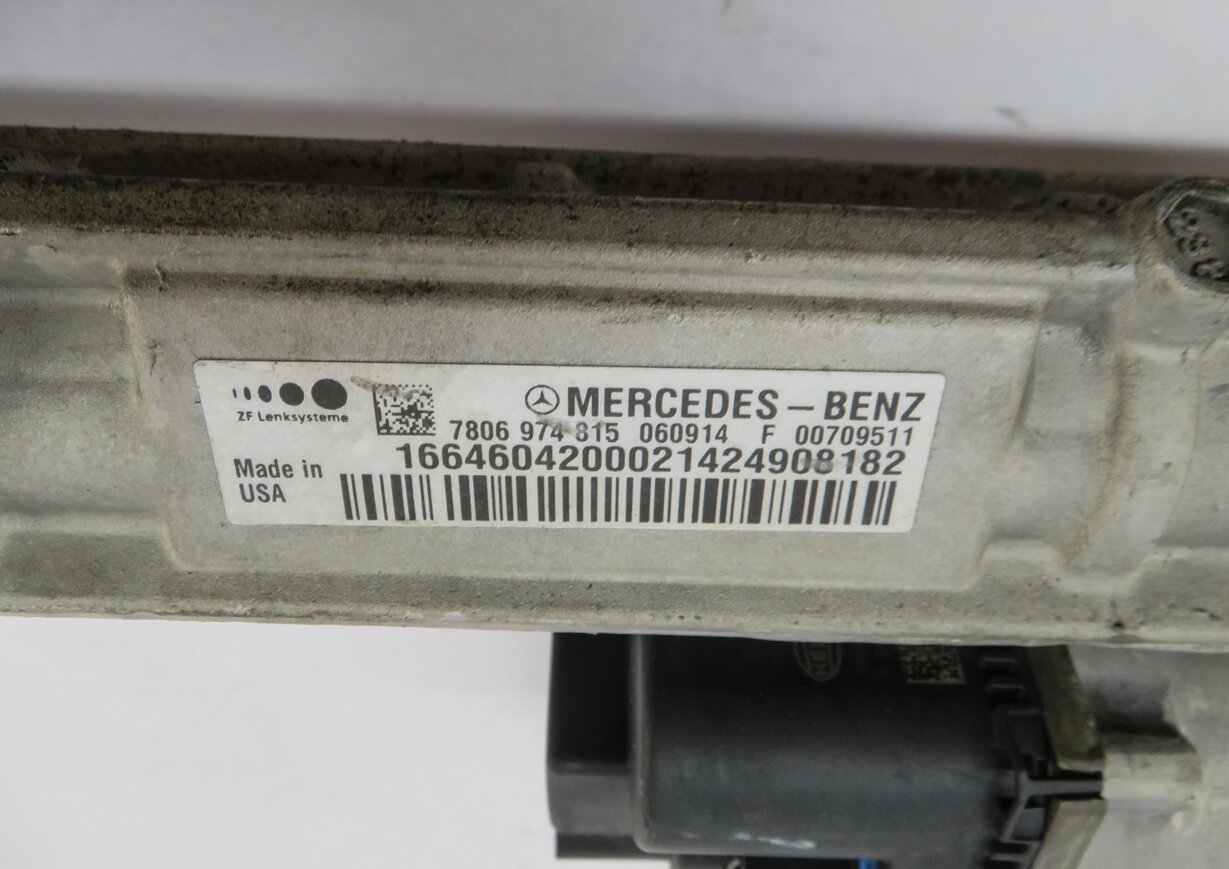 Thumbnail 6: 2013-2016 MERCEDES GL350 GL450 GL550 ML250 ML350 ML550 (W166 X166) RACK & PINION
