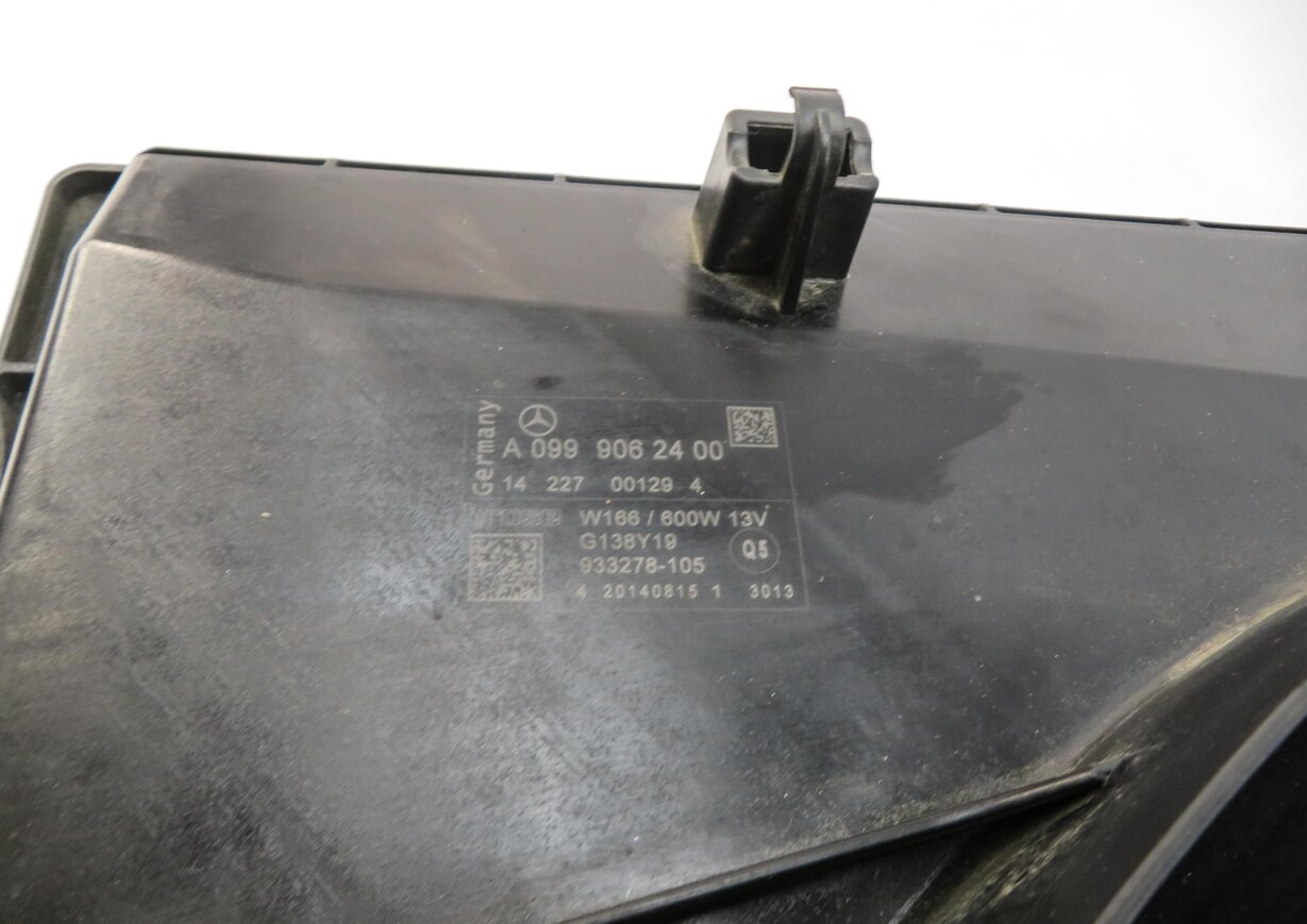 Thumbnail 8: 13-19 MERCEDES GL350 GL450 GL550 GLE ML250 ML400 ML550 (W166 X166) COOLING FAN