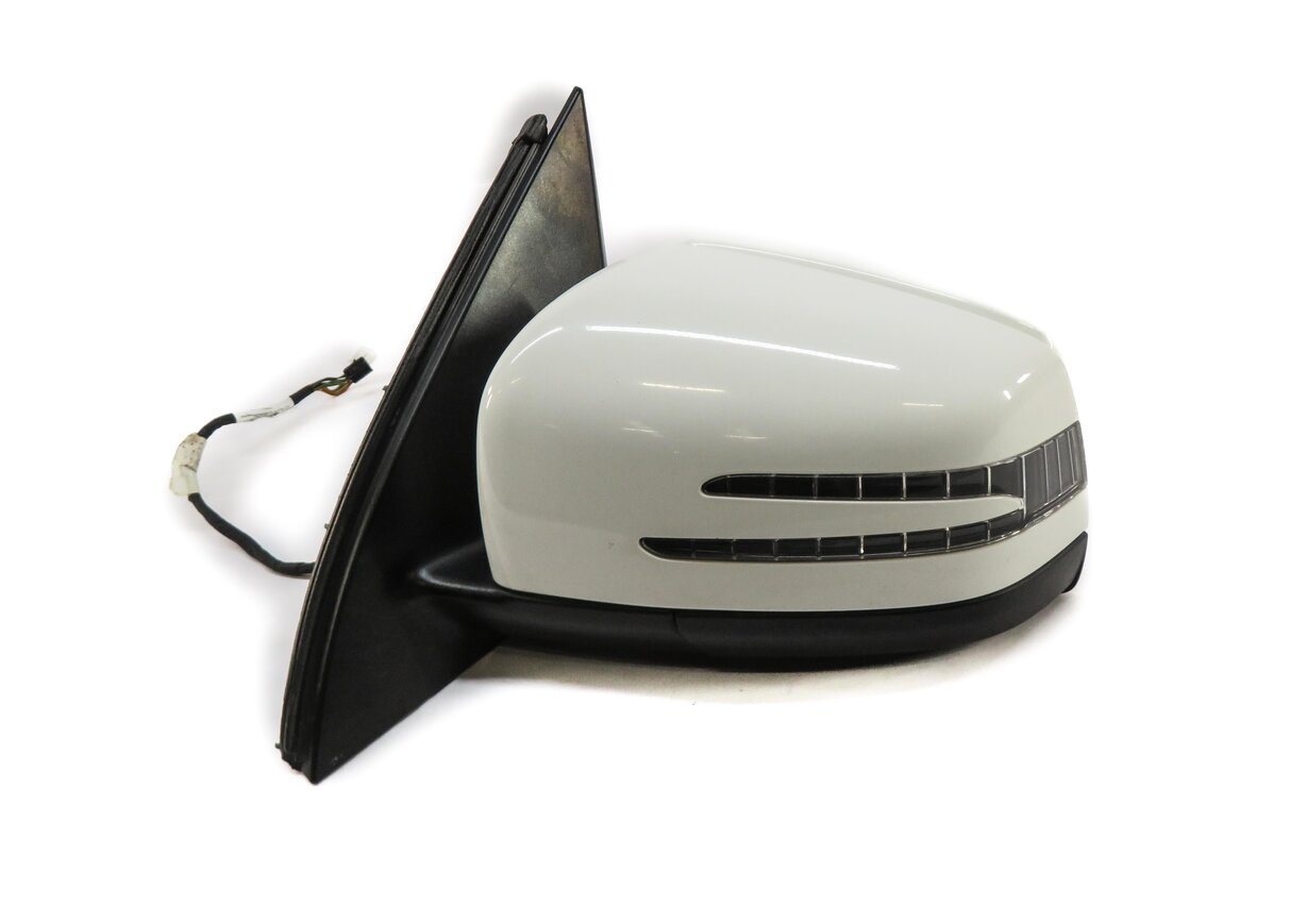 Thumbnail 5: 12-16 MERCEDES GL350 GL550 ML350 ML550 (W166 X166) LEFT P-FOLD MIRROR (WHITE)