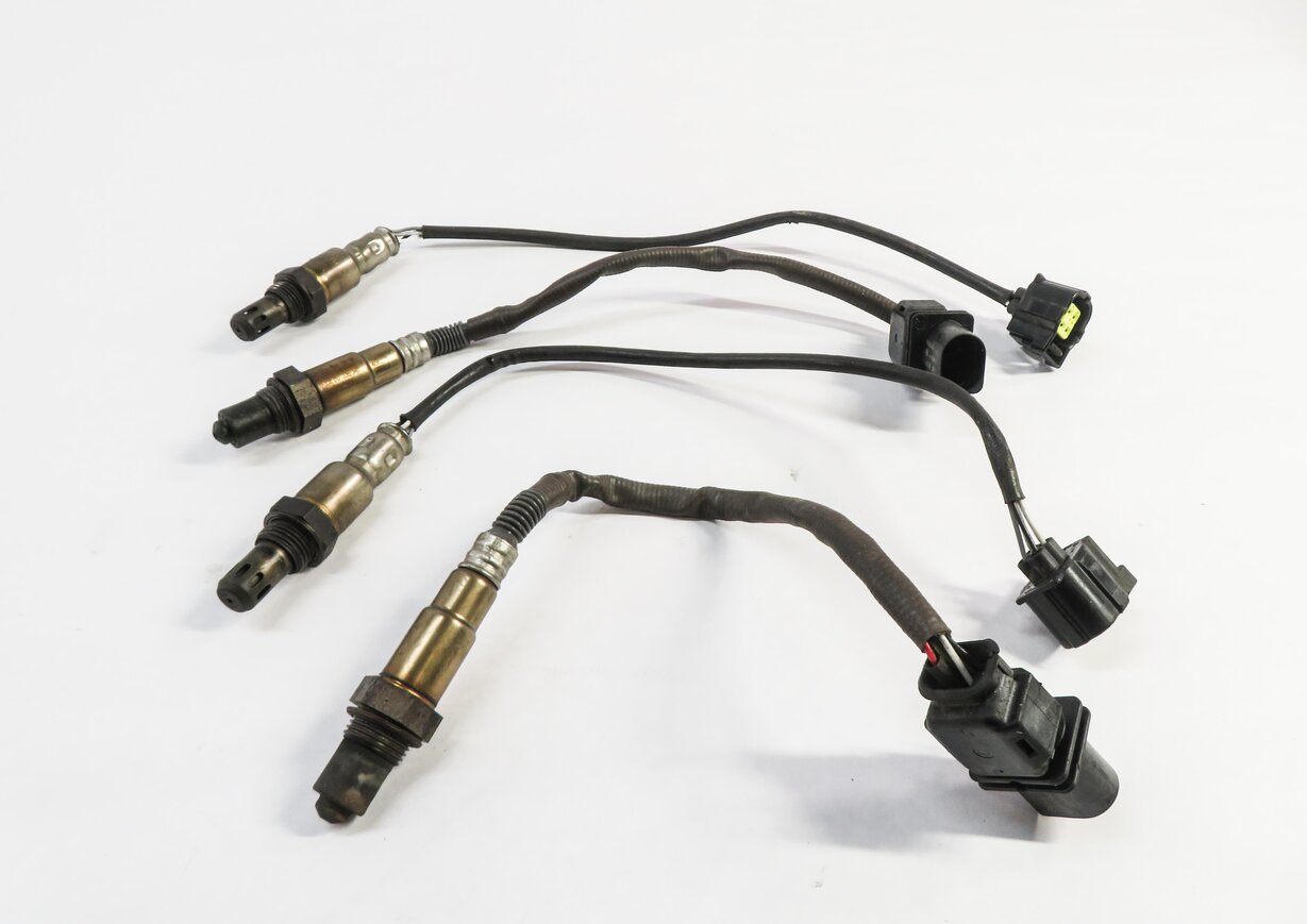 Thumbnail 2: 2015 MERCEDES ML350 (W166) 3.5L PRE POST CAT O2 OXYGEN LAMBDA PROBE SENSOR SET