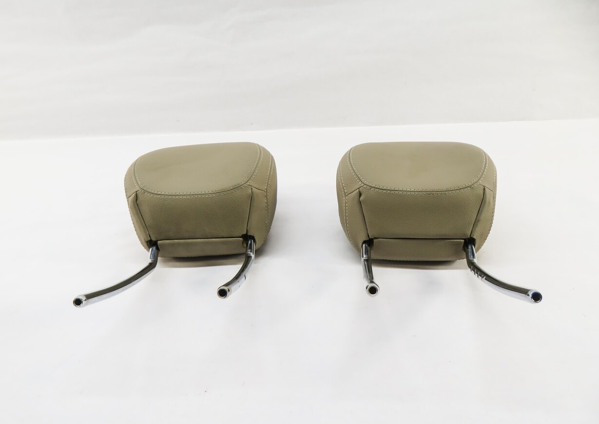 Thumbnail 2: 2015 MERCEDES ML350 (W166) FRONT LEFT & RIGHT SEAT HEADREST SET-2 (BEIGE 105A)