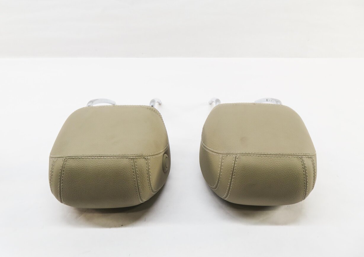 Thumbnail 4: 2015 MERCEDES ML350 (W166) FRONT LEFT & RIGHT SEAT HEADREST SET-2 (BEIGE 105A)