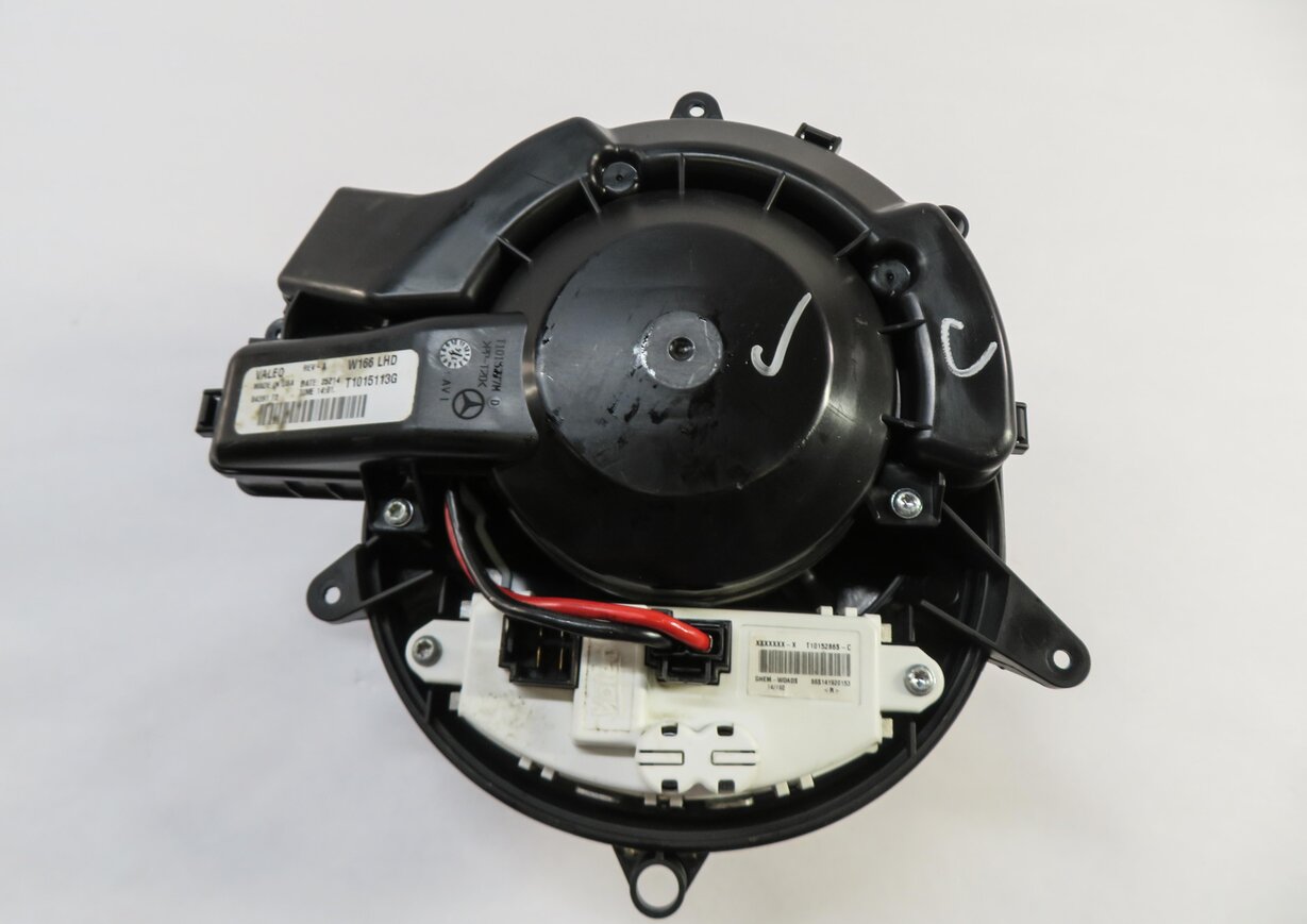 Thumbnail 3: 12-19 MERCEDES GLE GL350 GL450 GL550 ML350 ML550 (W166 X166) FRONT BLOWER MOTOR