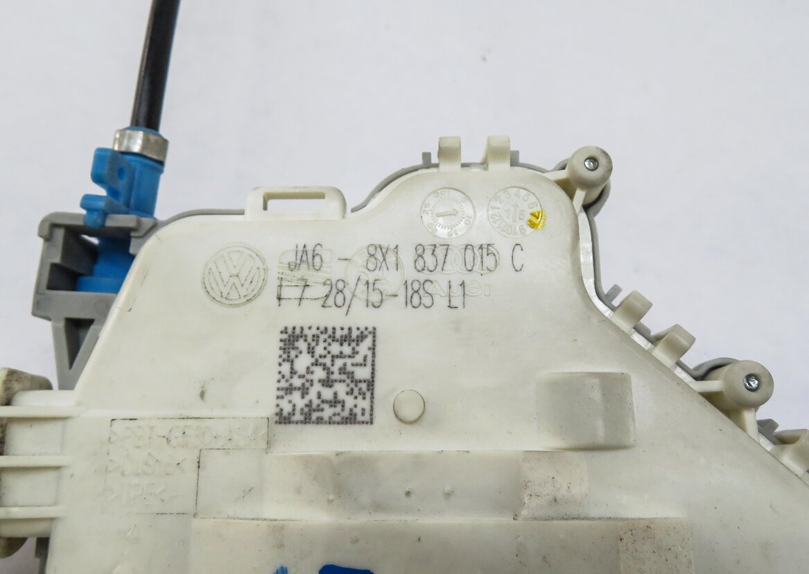 Thumbnail 4: 15-18 AUDI A3 S3 A4 Q5 TT (8V B9 MK3 FY) LEFT FRONT DRIVER DOOR LOCK LATCH