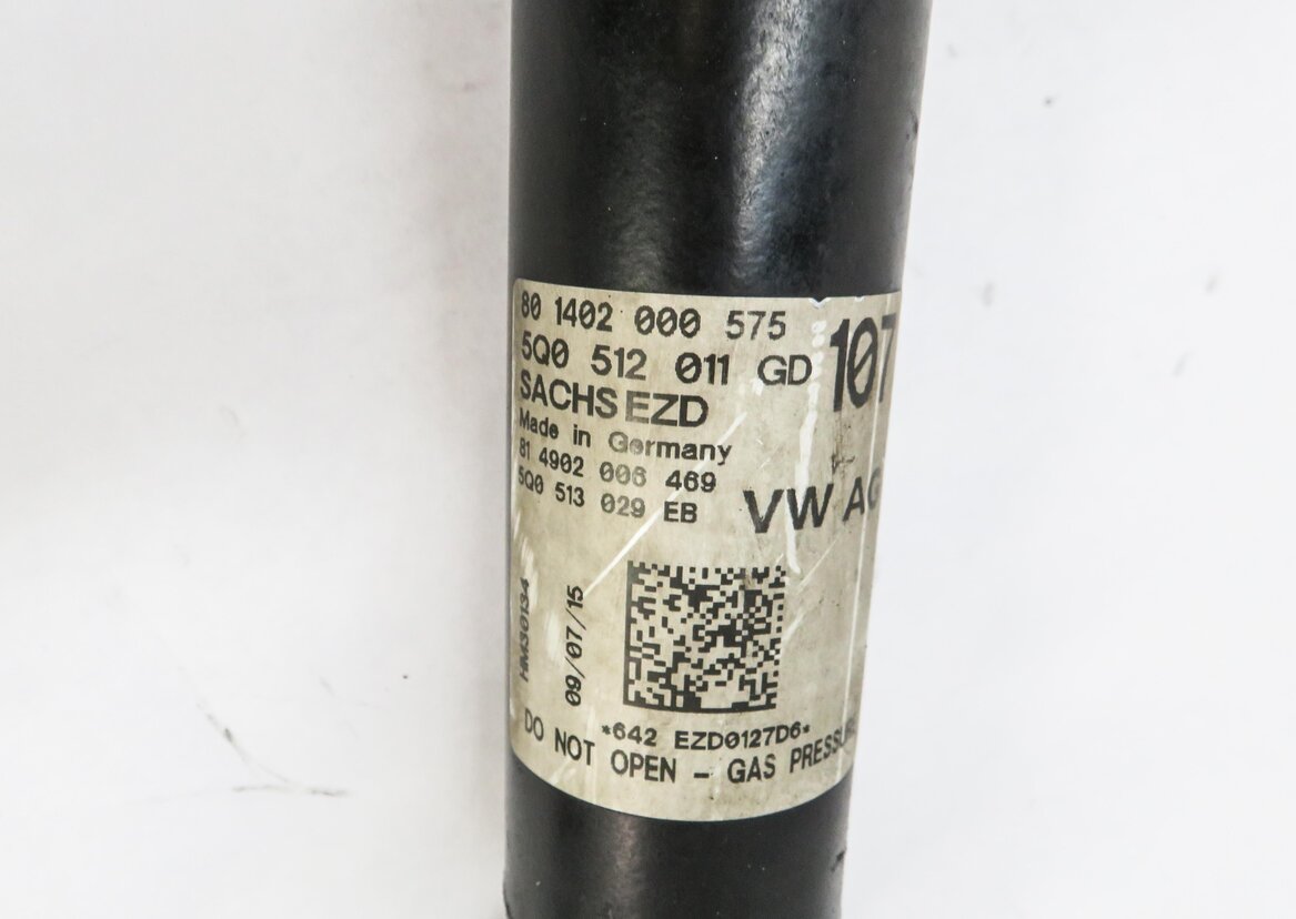 Thumbnail 5: 2016 AUDI A3 (8V) LEFT & RIGHT REAR SUSPENSION SHOCK STRUT SET-2