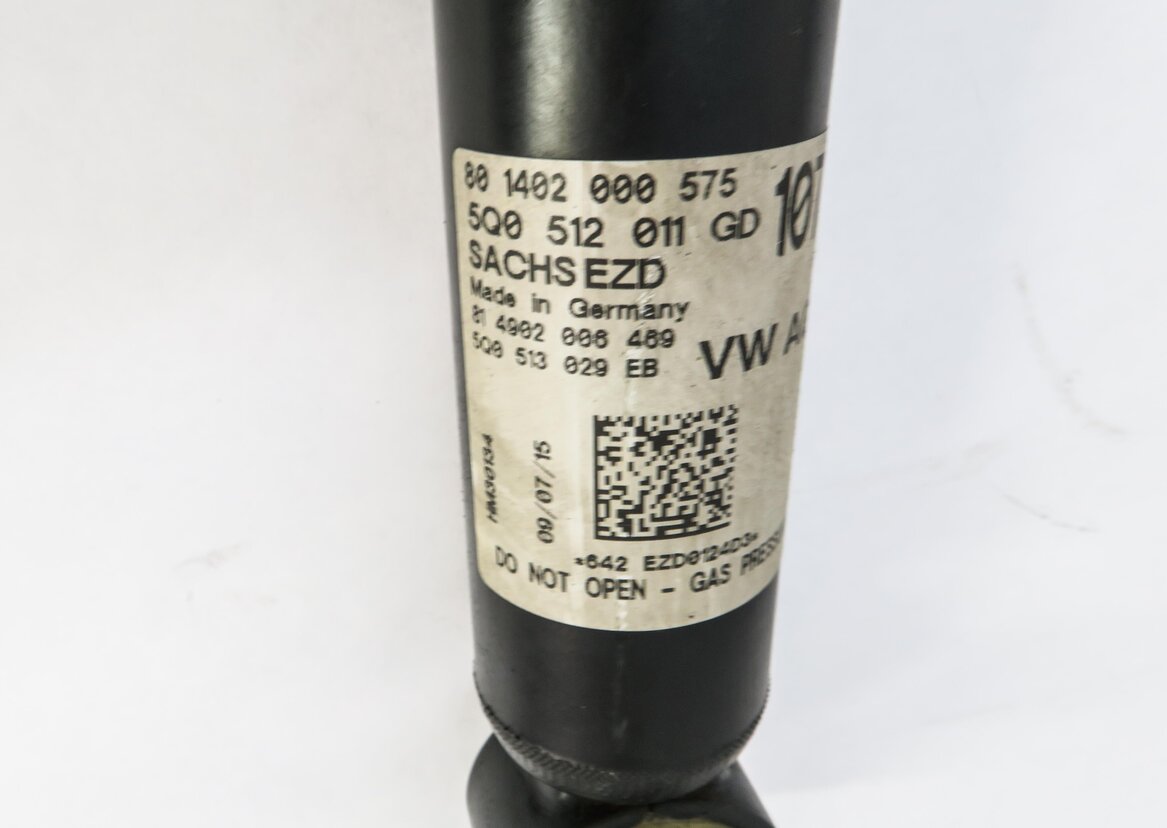 Thumbnail 6: 2016 AUDI A3 (8V) LEFT & RIGHT REAR SUSPENSION SHOCK STRUT SET-2