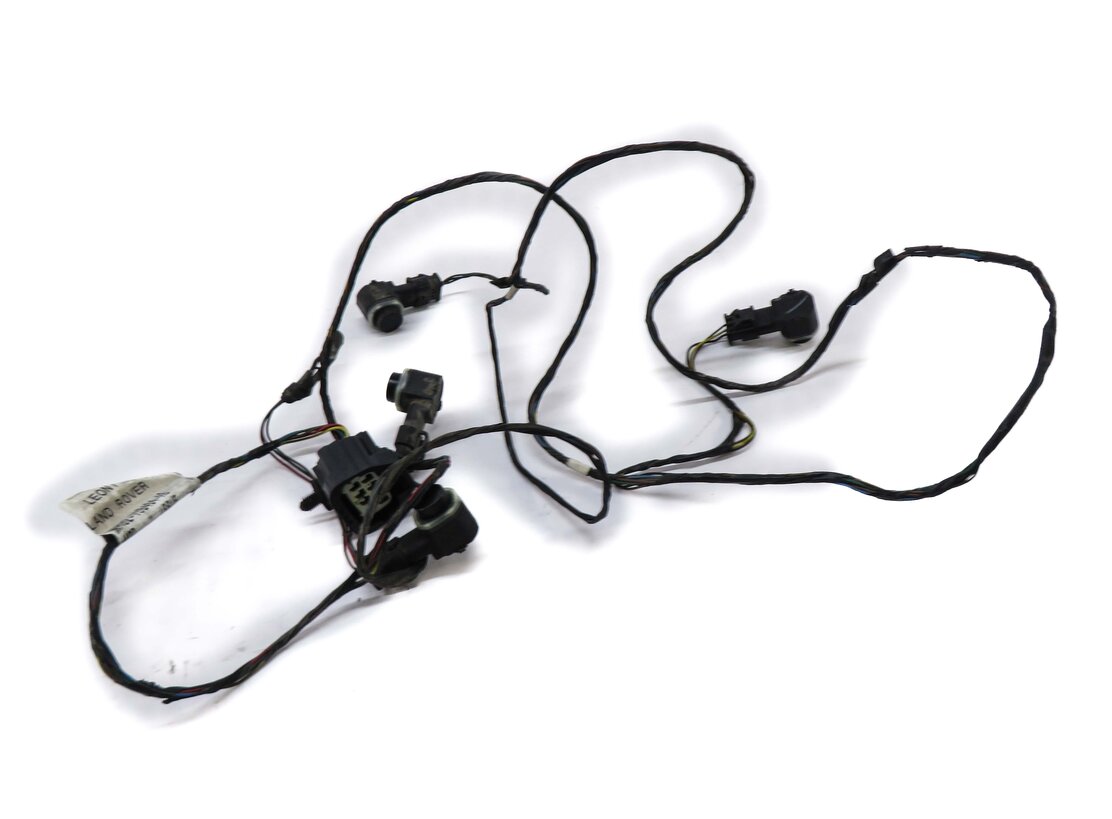 2012 RANGE ROVER SPORT (L320) REAR PDC PARK SENSOR SET w/ HARNESS (BLACK)