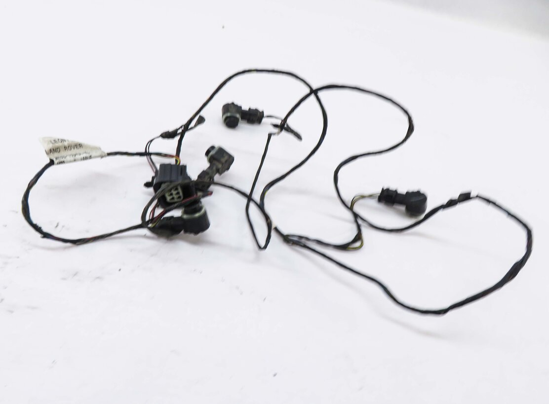 Thumbnail 2: 2012 RANGE ROVER SPORT (L320) REAR PDC PARK SENSOR SET w/ HARNESS (BLACK)