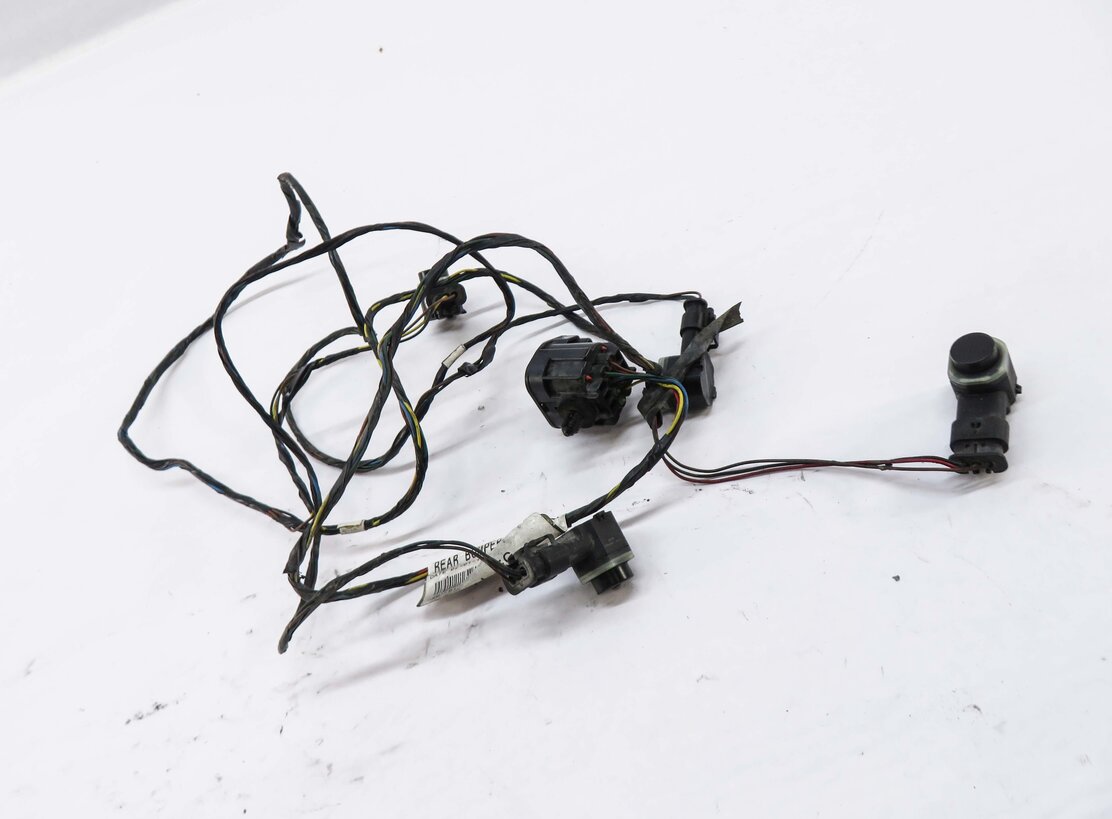 Thumbnail 3: 2012 RANGE ROVER SPORT (L320) REAR PDC PARK SENSOR SET w/ HARNESS (BLACK)