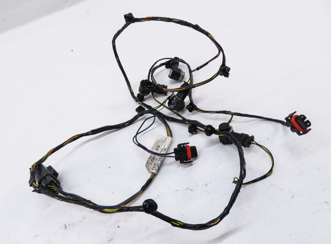 Thumbnail 2: 2012 RANGE ROVER SPORT (L320) FRONT PDC PARK SENSOR SET w/ HARNESS (ORKNEY GRAY)