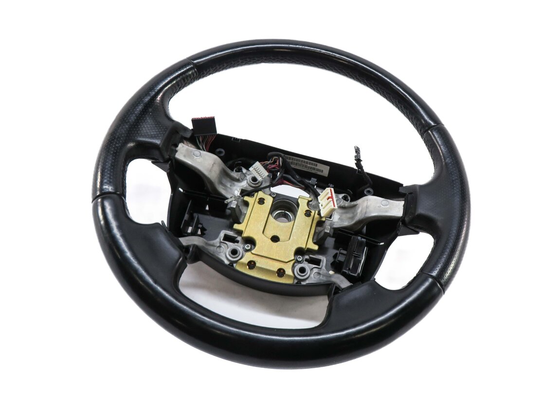 2010-2013 RANGE ROVER SPORT (L320) DRIVER 4-SPOKE HEATED STEERING (BLACK)