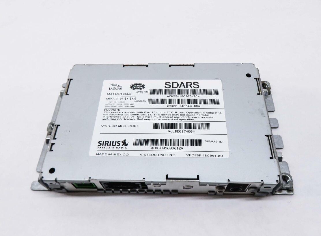 Thumbnail 2: 12-13 LAND ROVER LR2 LR4 EVOQUE RANGE ROVER SPORT SIRUIS SATELLITE RADIO MODULE
