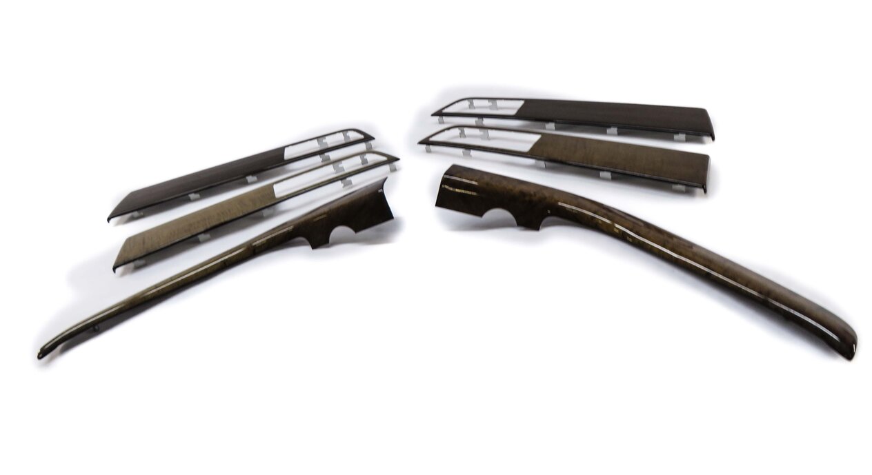 Thumbnail 10: 2012 RANGE ROVER SPORT (L320) DOOR & CONSOLE WOOD GRAIN TRIM SET (ANGIRE WOOD)