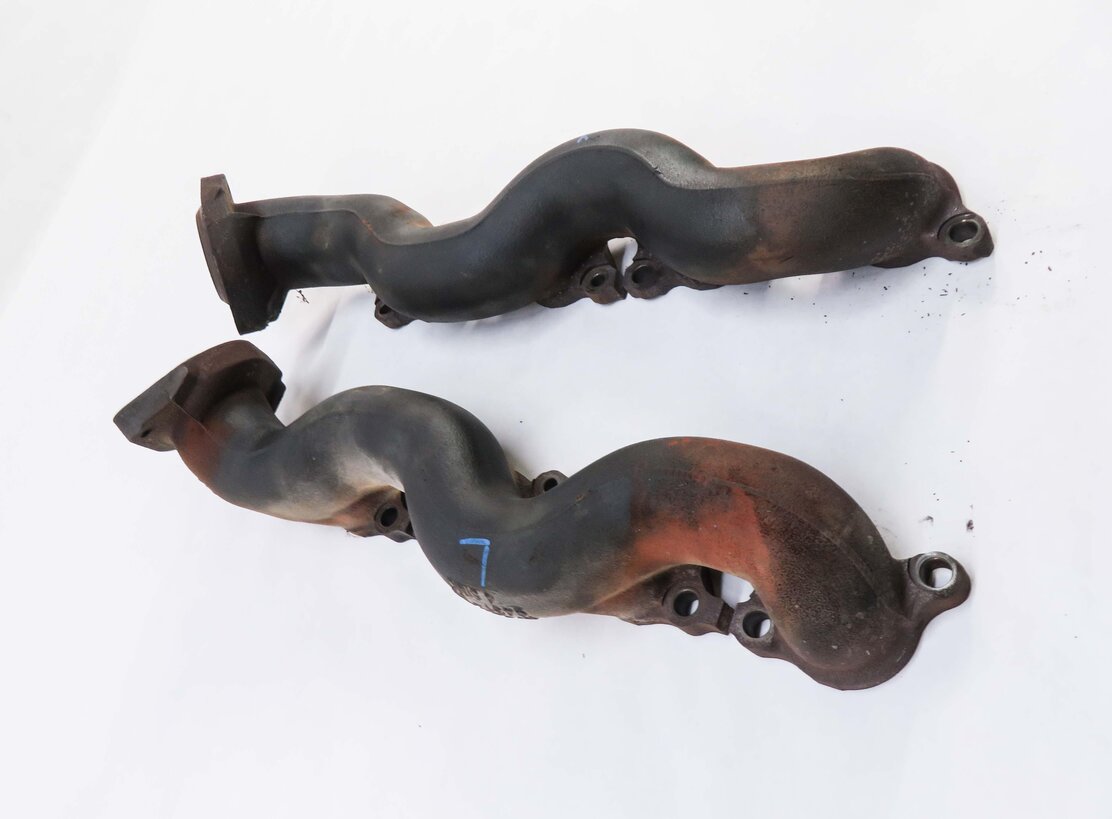 Thumbnail 3: 10-13 LAND ROVER LR4 RANGE ROVER SPORT (L320 L322) 5.0L V8 EXHAUST MANIFOLD SET