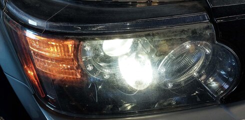 Thumbnail 2: 2012-2013 RANGE ROVER SPORT (L320) RIGHT PASSENGER XENON HID HEADLIGHT LAMP