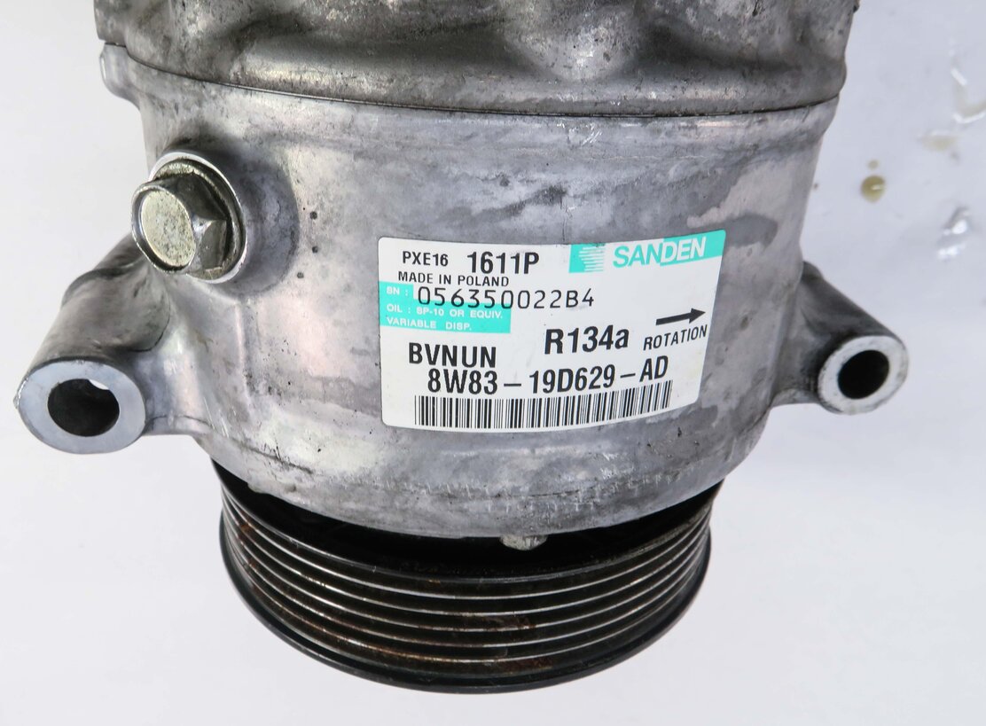 Thumbnail 5: 2010-2013 LAND ROVER LR4 - RANGE ROVER SPORT (L320) A/C AIR COMPRESSOR PUMP