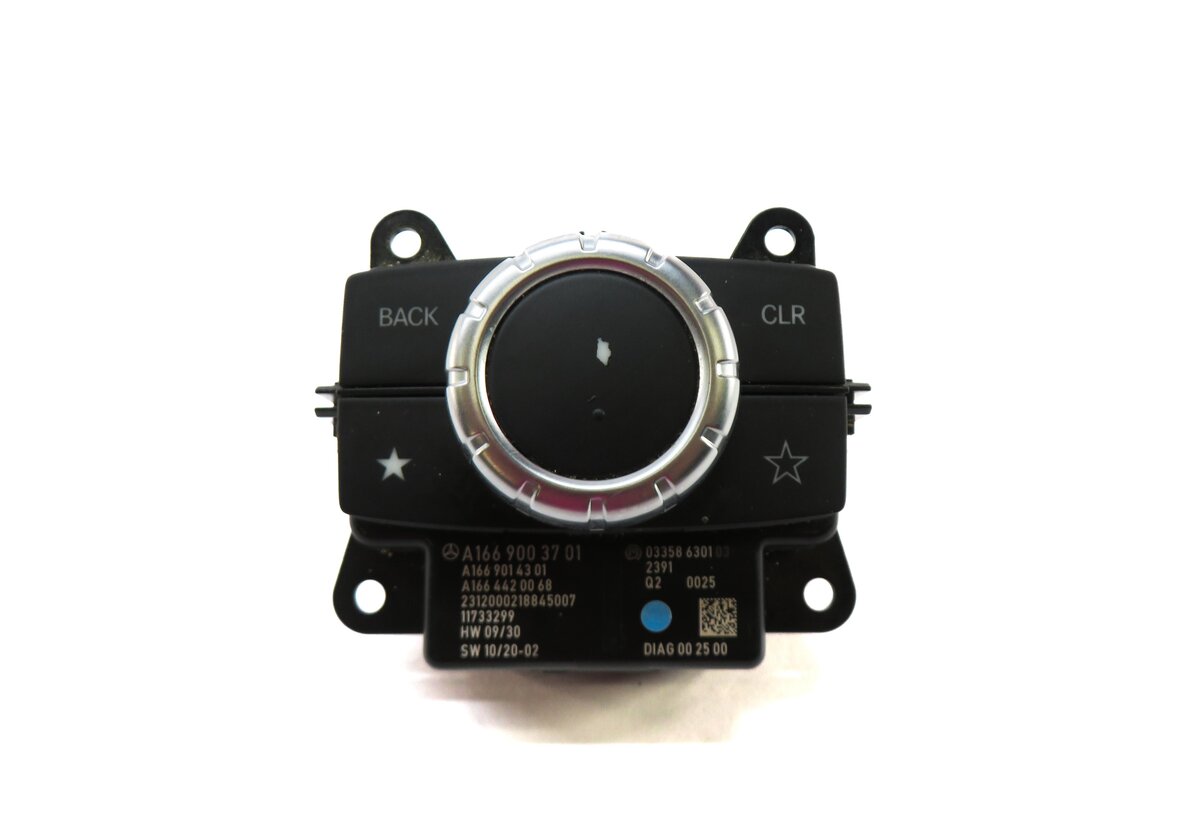 Thumbnail 2: 2012-2013 MERCEDES G550 GL350 GL450 GL550 ML350 ML550 (W166 X166) RADIO GPS KNOB