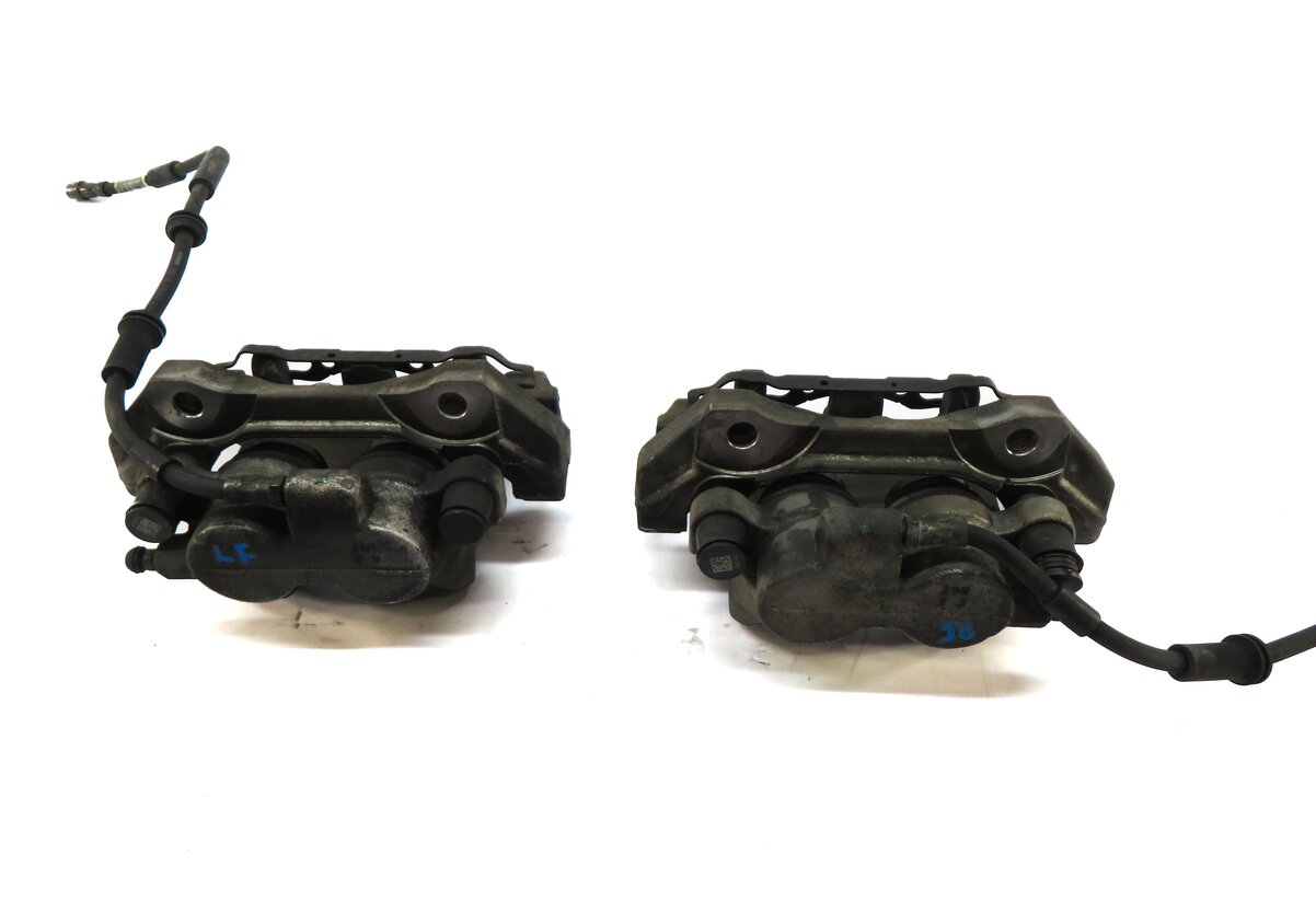 Thumbnail 5: 2012-2019 MERCEDES GL350 GL450 GLS350 ML350 (X166 W166) FRONT BRAKE CALIPER SET