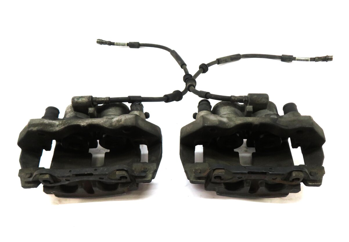 Thumbnail 6: 2012-2019 MERCEDES GL350 GL450 GLS350 ML350 (X166 W166) FRONT BRAKE CALIPER SET