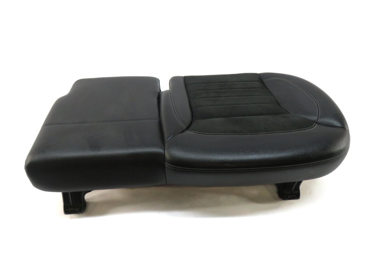 Thumbnail 2: 2013 MERCEDES ML350 (W166) LEFT REAR LOWER BOTTOM SEAT CUSHION (BLACK SUEDE)