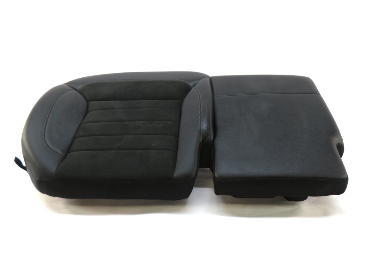 Thumbnail 3: 2013 MERCEDES ML350 (W166) LEFT REAR LOWER BOTTOM SEAT CUSHION (BLACK SUEDE)