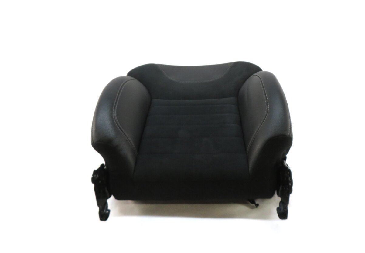 13 MERCEDES ML350 W166 PASSENGER UPPER TOP HEATED SEAT CUSHION (BLACK SUEDE)
