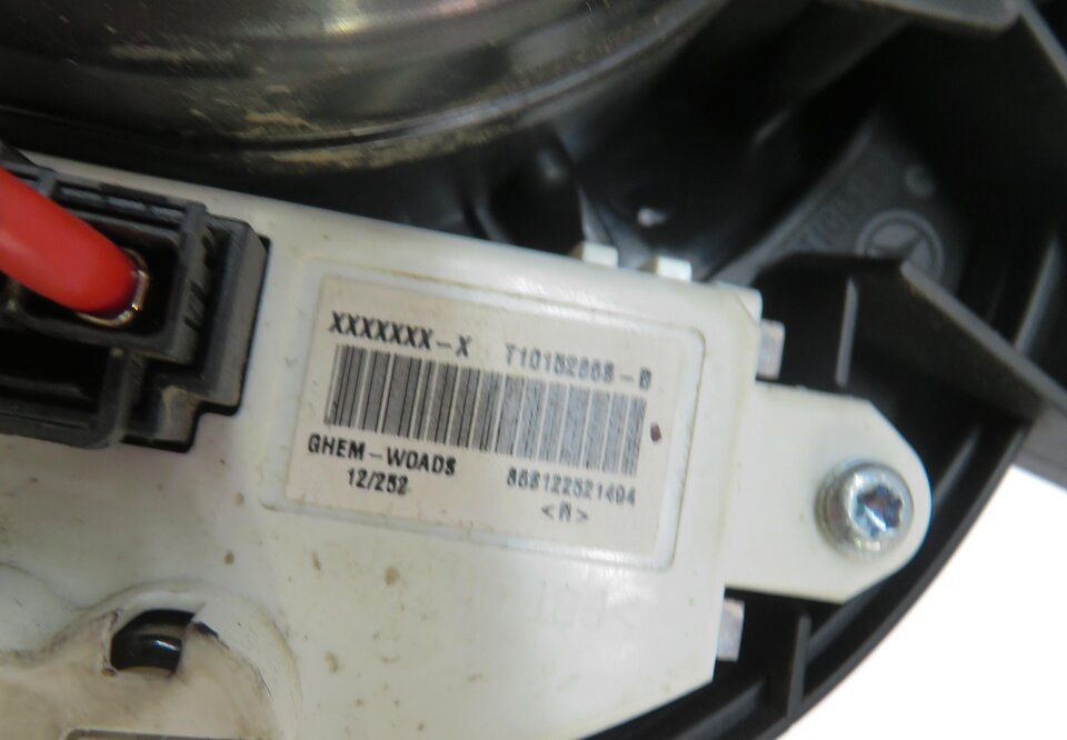 Thumbnail 5: 12-19 MERCEDES GLE GL350 GL450 GL550 ML350 ML550 (W166 X166) FRONT BLOWER MOTOR