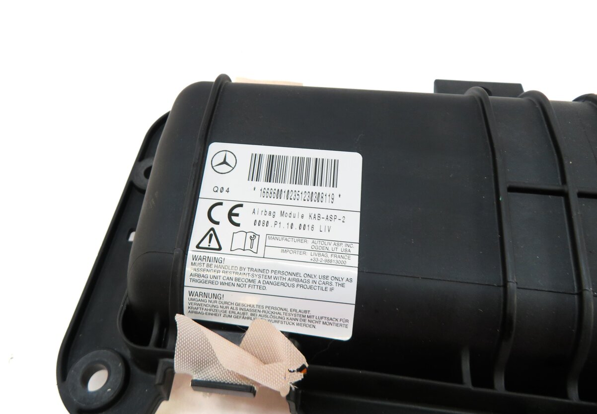 Thumbnail 5: 12-19 MERCEDES GL450 GL550 GLE GLS ML350 ML550 (X166 W166) DRIVER KNEE AIRBAG