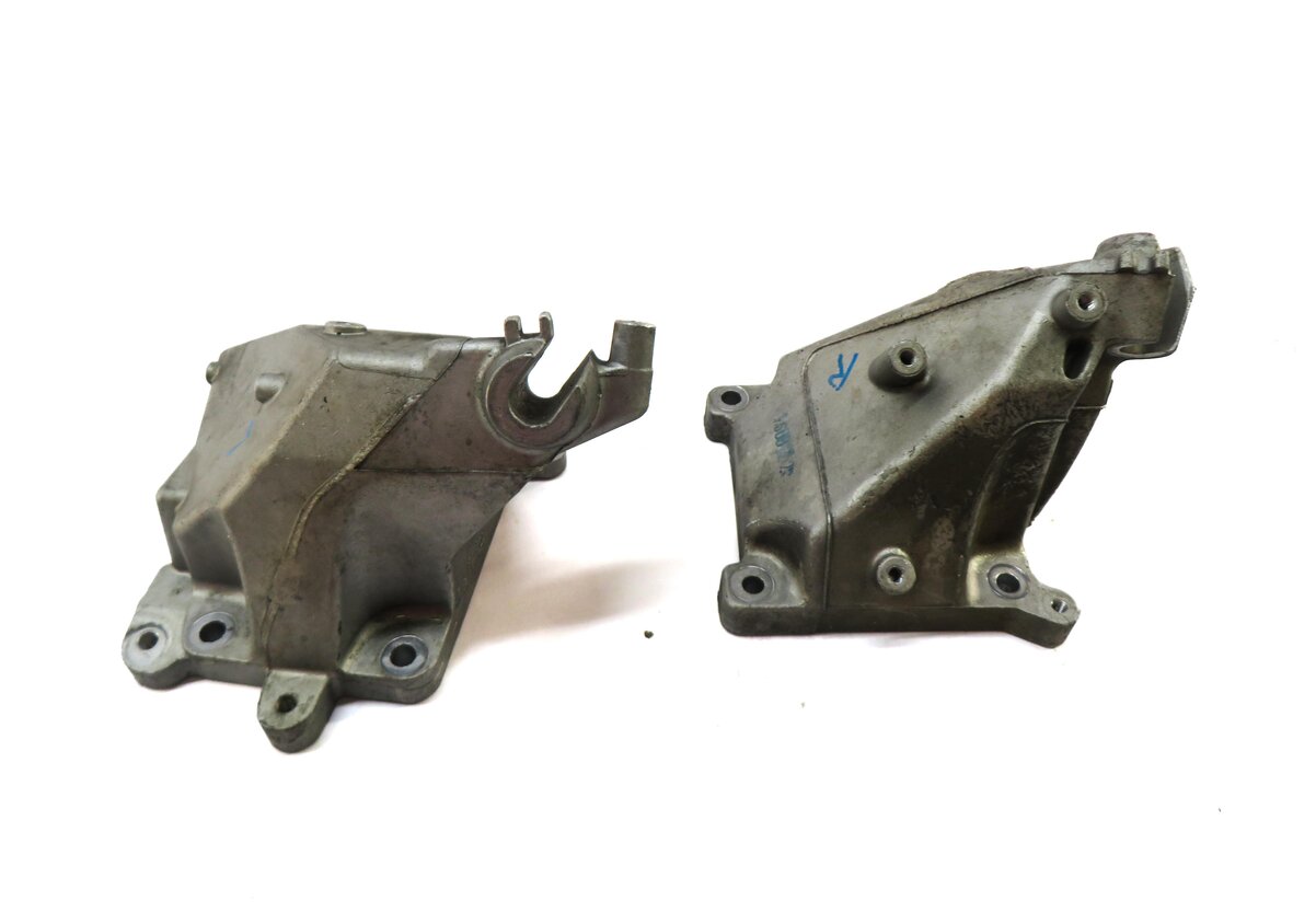 Thumbnail 2: 2013 MERCEDES ML350 (W166) 3.5L M276 ENGINE MOTOR MOUNT BRACKET SET-2