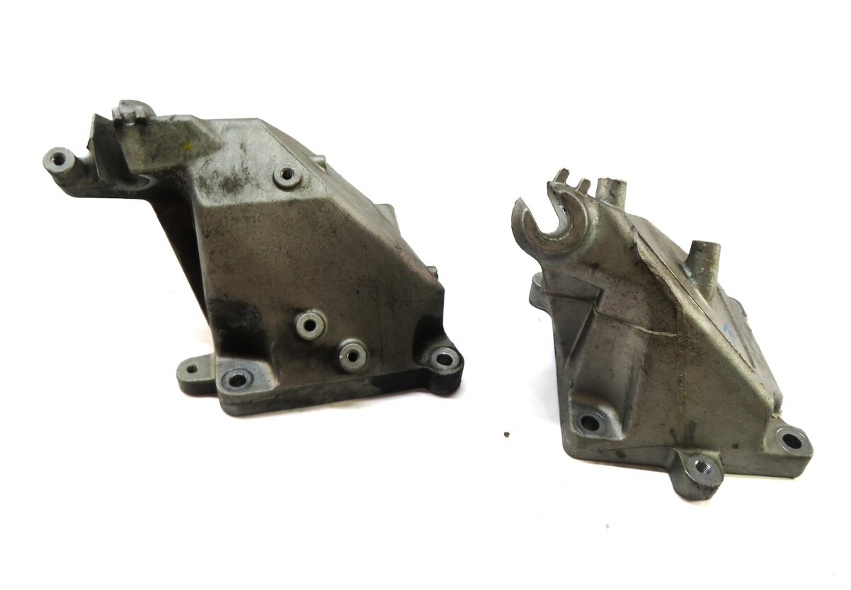 Thumbnail 3: 2013 MERCEDES ML350 (W166) 3.5L M276 ENGINE MOTOR MOUNT BRACKET SET-2