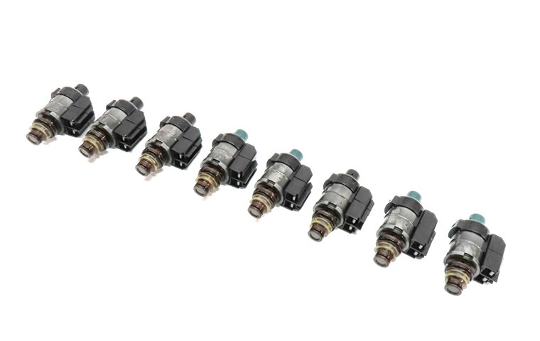 04-18 MERCEDES C CL E GL G ML S SLK 722.9 TRANSMISSION VALVE BODY SOLENOID SET-8