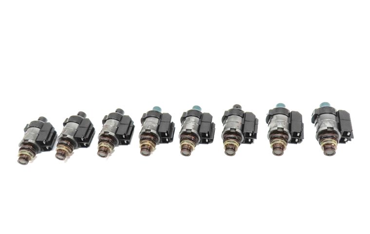 Thumbnail 2: 04-18 MERCEDES C CL E GL G ML S SLK 722.9 TRANSMISSION VALVE BODY SOLENOID SET-8