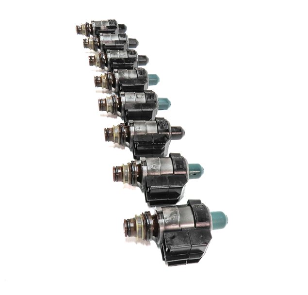 Thumbnail 3: 04-18 MERCEDES C CL E GL G ML S SLK 722.9 TRANSMISSION VALVE BODY SOLENOID SET-8