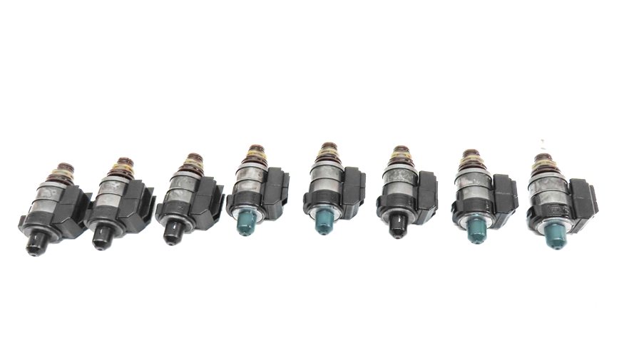 Thumbnail 7: 04-18 MERCEDES C CL E GL G ML S SLK 722.9 TRANSMISSION VALVE BODY SOLENOID SET-8