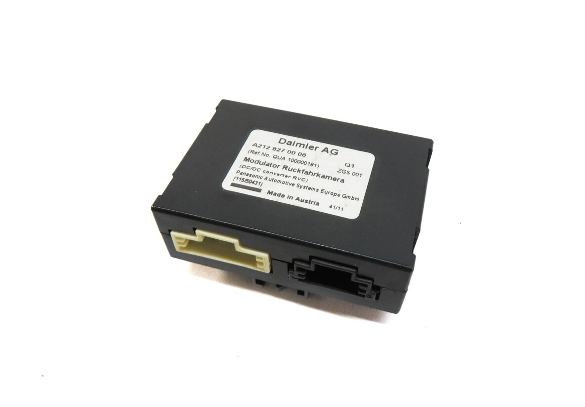 2012 MERCEDES E350 (W212) REARVIEW CAMERA CONTROL MODULE