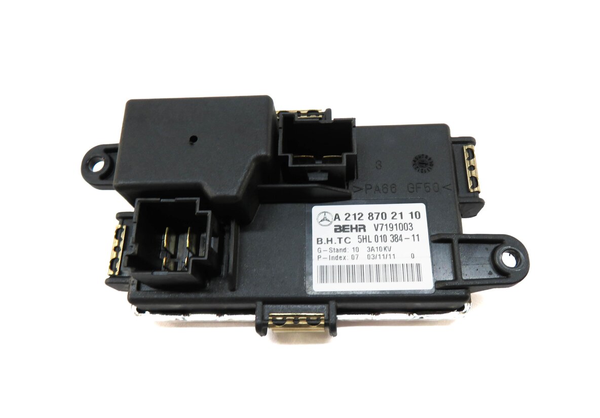 Thumbnail 3: 2012 MERCEDES E350 (W212) FRONT HEATER A/C BLOWER MOTOR RESISTOR