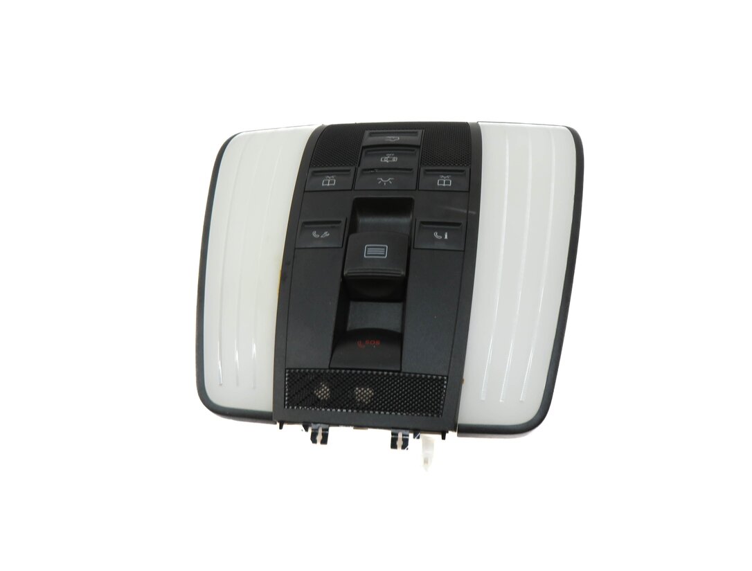 Thumbnail 2: 2012 MERCEDES E350 (W212) FRONT DOMELIGHT MAP READIING COURTESY LIGHT LAMP BLACK