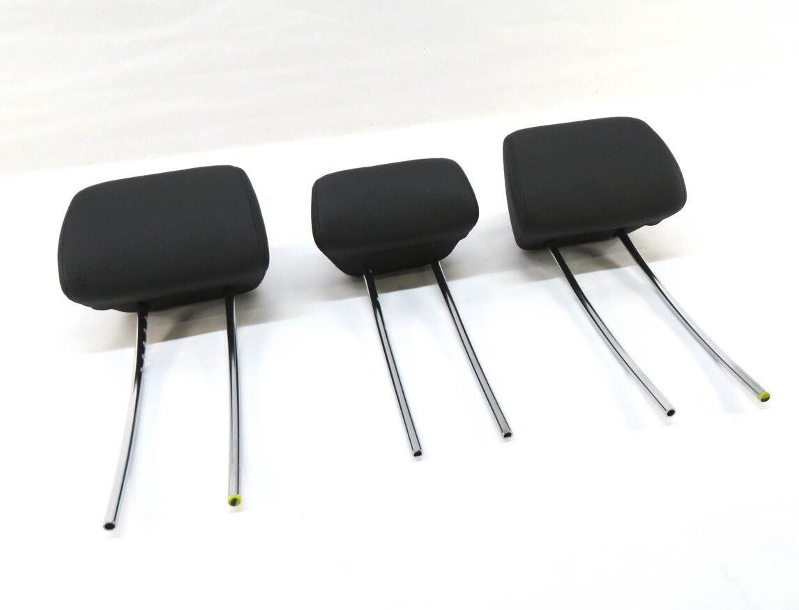 2012 MERCEDES E350 (W212) REAR SEAT HEADREST SET-3 (BLACK ANTHRACITE 101A)