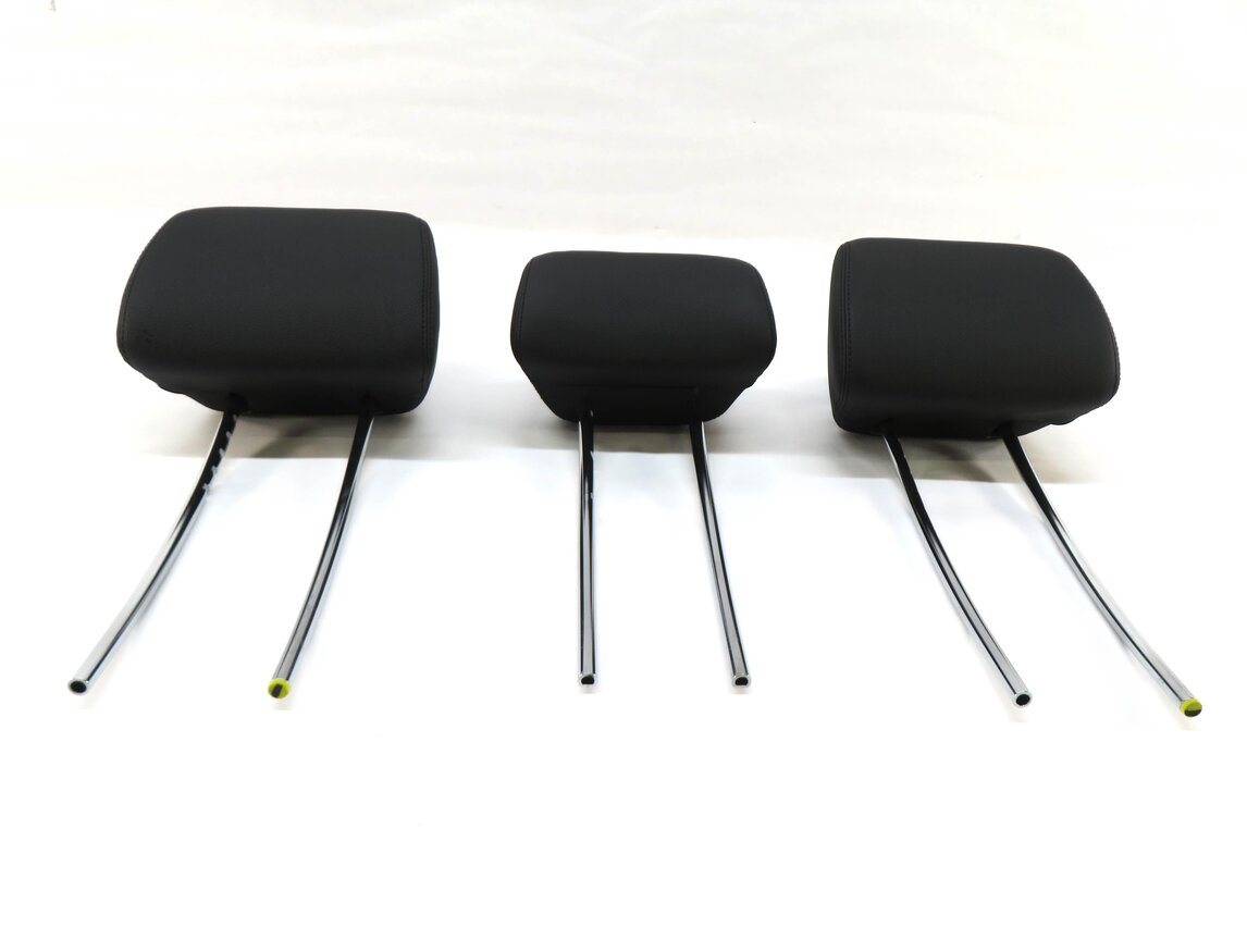 Thumbnail 2: 2012 MERCEDES E350 (W212) REAR SEAT HEADREST SET-3 (BLACK ANTHRACITE 101A)