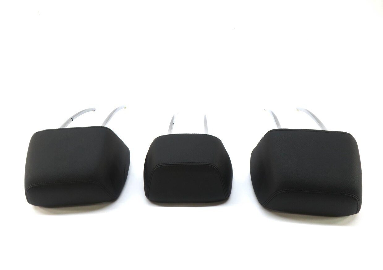 Thumbnail 4: 2012 MERCEDES E350 (W212) REAR SEAT HEADREST SET-3 (BLACK ANTHRACITE 101A)