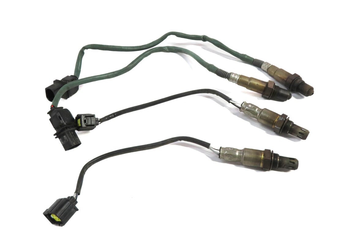 Thumbnail 2: 2012 MERCEDES E350 (W212) 3.5L PRE / POST CAT O2 OXYGEN LAMBDA PROBE SENSOR SET