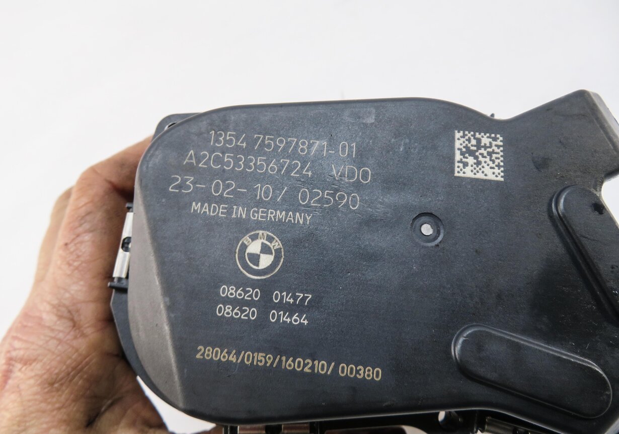 Thumbnail 5: 11-18 BMW 335i 535i 740i X1 X3 X4 X5 X6 - 3.0L N55 TURBO ENGINE THROTTLE BODY
