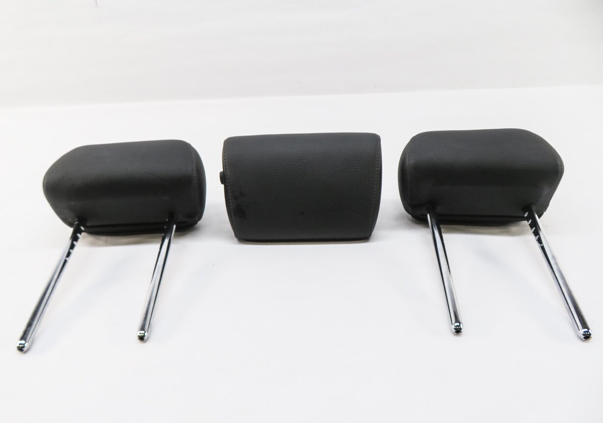 Thumbnail 2: 2011 BMW 335i (E90) REAR SEAT HEADREST SET-3 (BLACK DAKOTA LEATHER LCSW)