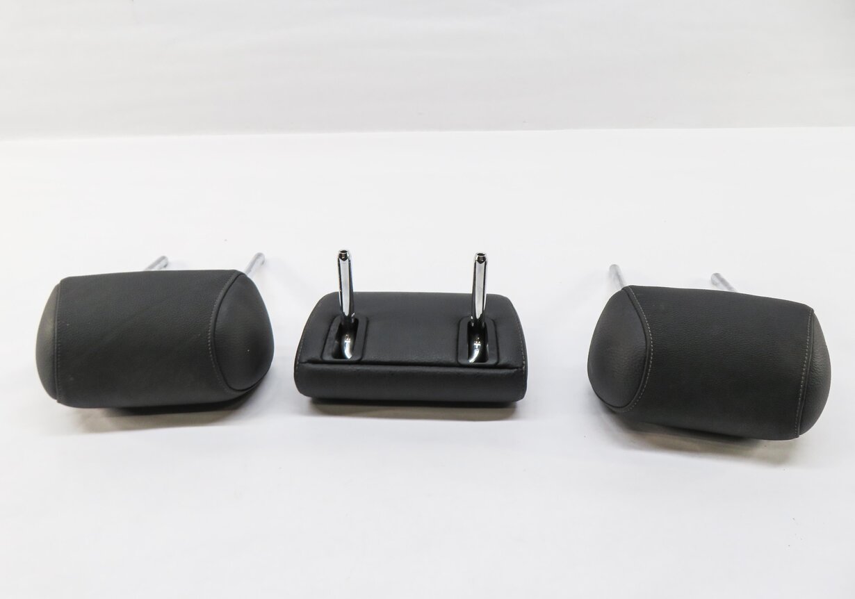 Thumbnail 4: 2011 BMW 335i (E90) REAR SEAT HEADREST SET-3 (BLACK DAKOTA LEATHER LCSW)