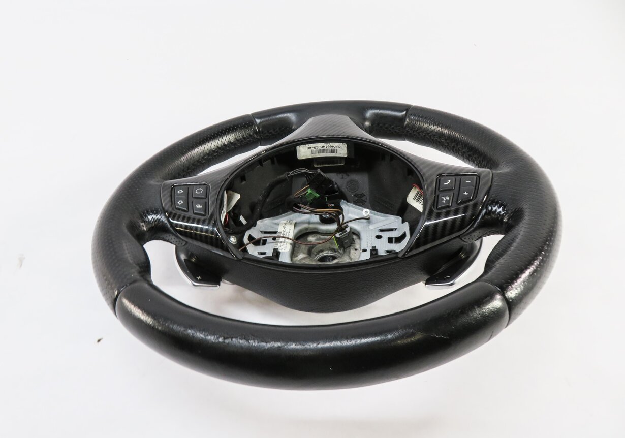 Thumbnail 3: 07-15 BMW 128i 135i 328i 335i X1 1M (E84 E87 E90) 3 SPOKE SPORT STEERING WHEEL
