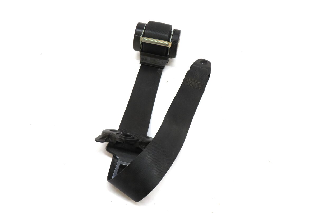2008 LAND ROVER LR3 LEFT REAR 2nd SECOND ROW SEAT SEATBELT RETRACTOR (BLACK)