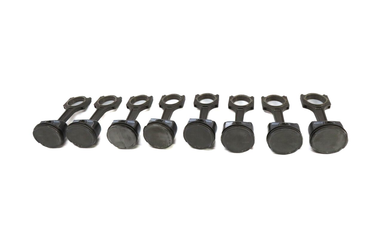 Thumbnail 3: 05-09 LAND ROVER LR3 RANGE ROVER SPORT (L322 L320) 4.4L V8 ENGINE PISTON SET-8