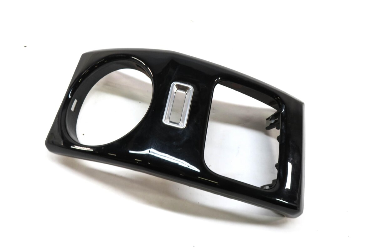 2008 LAND ROVER LR3 RIGHT FRONT PASSENGER DASH HEATER A/C AIR VENT TRIM (BLACK)