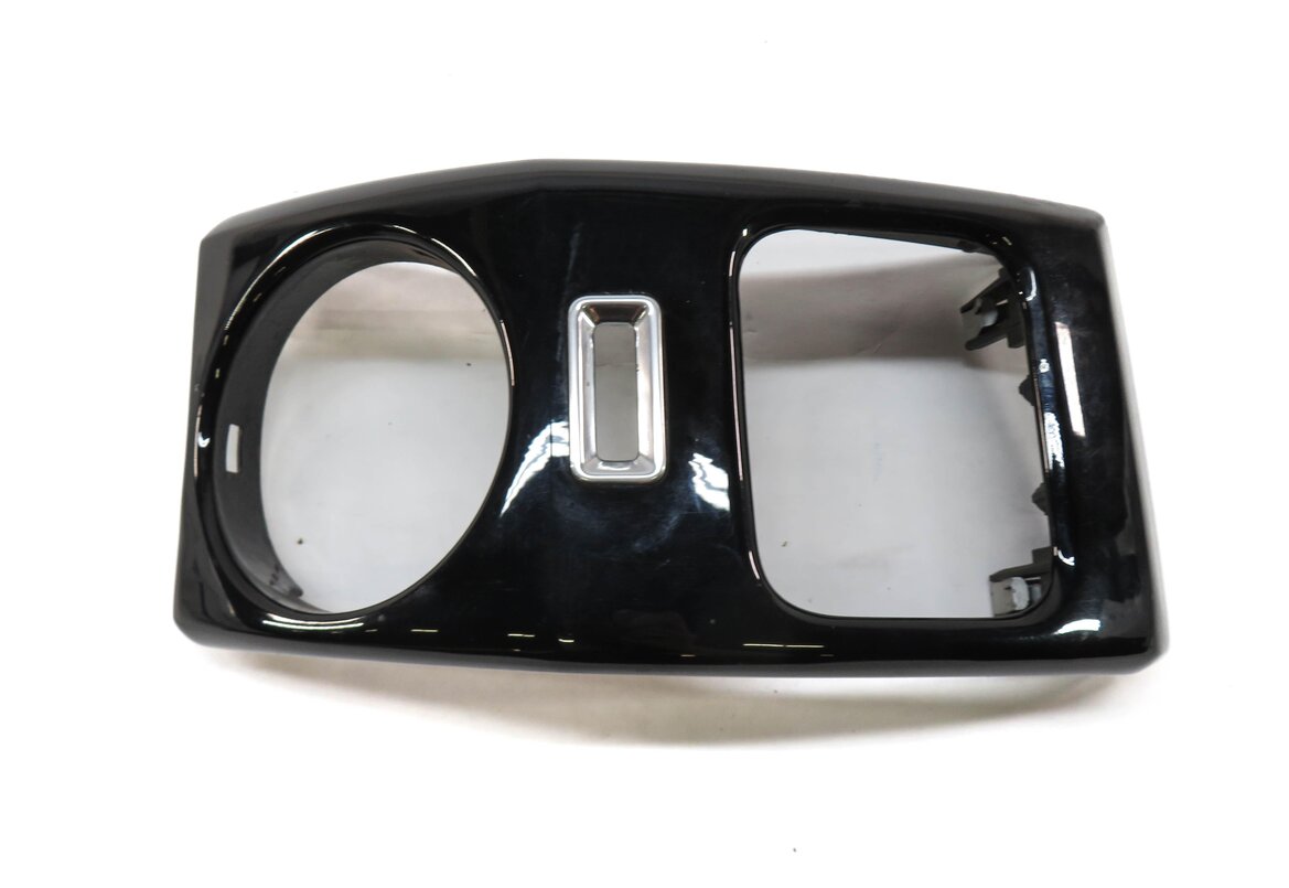 Thumbnail 2: 2008 LAND ROVER LR3 RIGHT FRONT PASSENGER DASH HEATER A/C AIR VENT TRIM (BLACK)