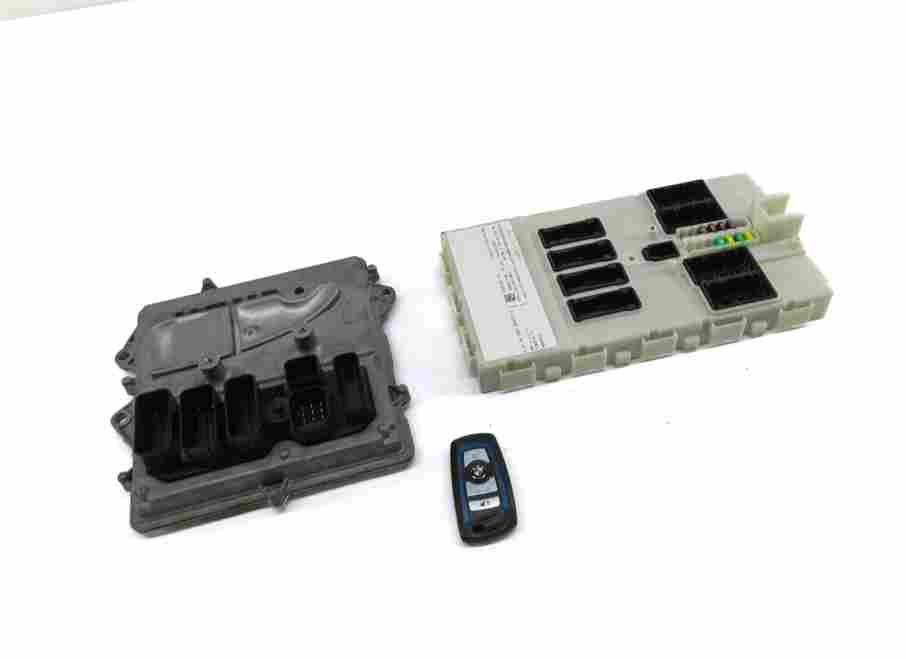 2016 BMW M235i (F22) 3.0L TURBO N55 ENGINE ECM BODY CONTROL MODULE + KEY FOB SET